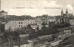 VINTAGE POSTCARD Chaumont Seen Viaduct General