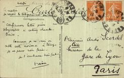 VINTAGE POSTCARD Chaumont the Monument with the Children of the High Marne