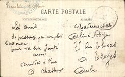 VINTAGE POSTCARD Chaumont the Viaduct and the Valley Roch Saint