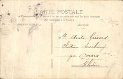 VINTAGE POSTCARD Trawl nets On the Marne L Town hall