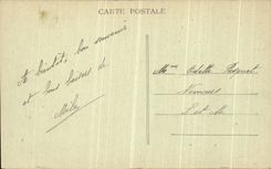 VINTAGE POSTCARD Trawl nets On the Marne Law courts and Notre Dame lathes