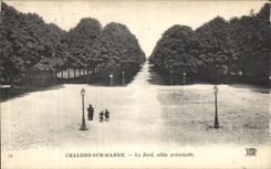 VINTAGE POSTCARD Trawl nets On the Marne Jard gone Principal