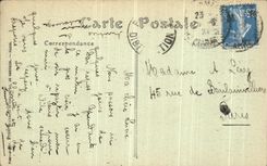 VINTAGE POSTCARD Trawl nets On the Marne Jard gone Principal