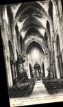 VINTAGE POSTCARD Trawl nets On the Marne Interior of L Church Alpine Saint