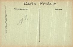 VINTAGE POSTCARD Cathedral Of Trawl nets On the Marne the Nave