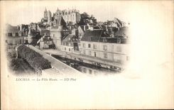 VINTAGE POSTCARD Loaches the High City