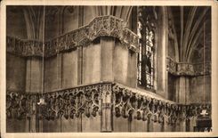 POSTAL Amboise de la VENDIMIA el castillo interior de la camara acorazada Huberto Saint