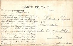 POSTAL Amboise de la VENDIMIA el castillo visto de L el Jean Saint