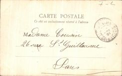 Camara acorazada de Amboise de la POSTAL de la VENDIMIA del castillo