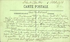 Camara acorazada de Amboise de la POSTAL de la VENDIMIA del castillo y la torre de los coches