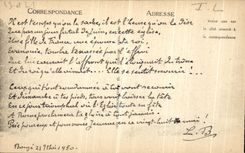 POSTAL Amboise L iglesia Denis santo de la VENDIMIA