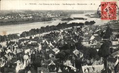 CPA Tours Les Coteaux de la Loire Ste Radegonde Marmoutier