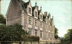 CPA Environs de Tours Plessis les Tours Ruines du chateau de Louis XI La facade