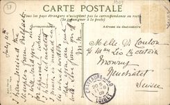 CPA Environs de Tours Plessis les Tours Ruines du chateau de Louis XI La facade