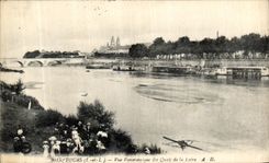 CPA Tours Vue Panoramique des Quais de la Loire