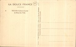 CPA Tours L Hotel de Vill