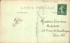 CPA Tours Cloitre de la Psalette Galeries et escalier