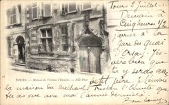 CPA Tours Maison de Tristan L Ermite 