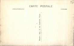 CPA Tours Place Jean Jaures Le Palais de Justice et l Hotel de Ville 