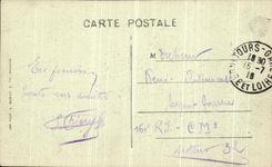 CPA Tours La Cathedrale et le Cirque 