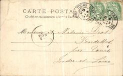 CPA Tours Tour Charlemagne 