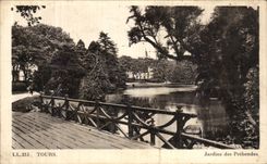 CPA Tours Jardins Des Prebendes
