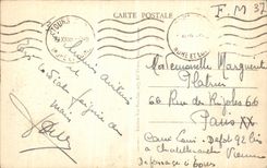 CPA Tours Hotel de ville Les Atlandes Cariatides du Grand Baleon 