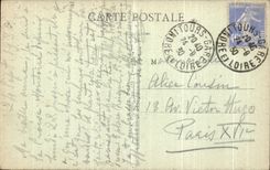 CPA Tours Hotel Gouin Porte Interieure 