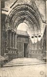 CPA Tours Cathedrale Portail Sud 