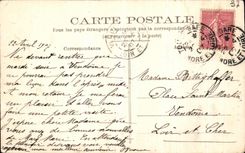 CPA Tours Cathedrale Portail Sud 