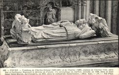 CPA Tours Tombeau de Charles Orland et de Charles enfants de Charles VIII