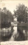 VINTAGE POSTCARD Garden of the Fountain the Canal