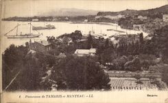 CPA Panorama de Tamaris er Manteau