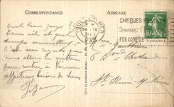 CPA Panorama de Tamaris er Manteau