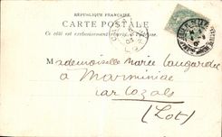 VINTAGE POSTCARD Villeneuve Avignon the Carthusian monks Remains of the Vaults