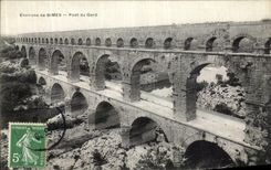 CPA Environes de Nimes Pont du Gard