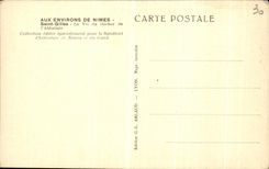 CPA Nimes Saint Gilles La vis du clocher de l Abbatiale