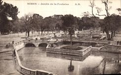 CPA Nimes Javdin de la Fontaine