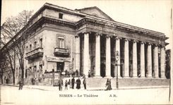 CPA Nimes Le Theatve