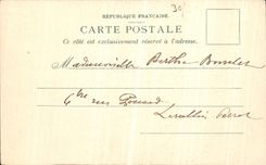 CPA Nimes Alphonse Daudet