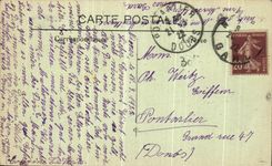 CPA Nimes Le Boulevard Victor Hugo Au fond le theatre et la Tour Magne 