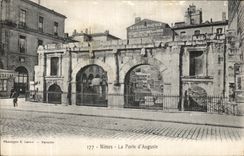 CPA Nimes La Porte D Auguste 