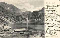 VINTAGE POSTCARD the Lake D oo