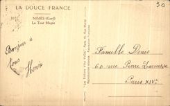 CPA Nimes La Tour Magine