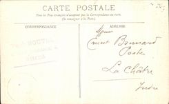 CPA Nimes Le Gardon au pont du gard 