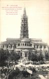 CPA Toulouse Abside De la Basilique St Sernin Les derniers Etage Du clocher Marche