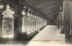 CPA Musee DeToulouse Interieur Du Cloitre 