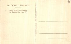CPA Toulouse La Capitole Cour Henri IV