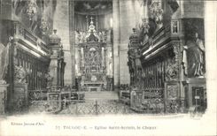 CPA Toulouse Basilique Saint Sernin Le Choeur