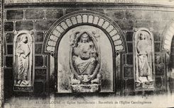 CPA Toulouse Eglise Saint Sernin Bas Reliefs de L Eglise Carolingienne
